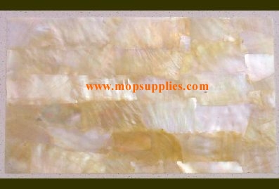 Gold MOP glued sheet