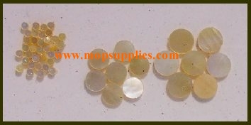 Gold MOP dots
