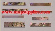 Red abalone strips